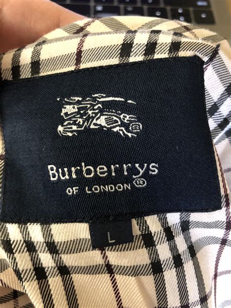 reddit best burberry replica|genuine burberry label.